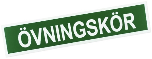 Övningskör